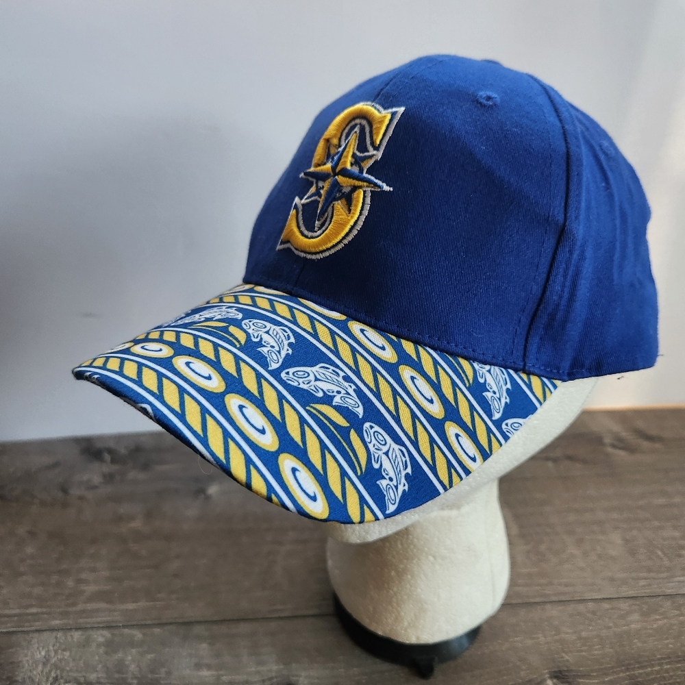 2015 Seattle Mariners MLB Native American Heritage SGA Strapback Baseball‎ Hat